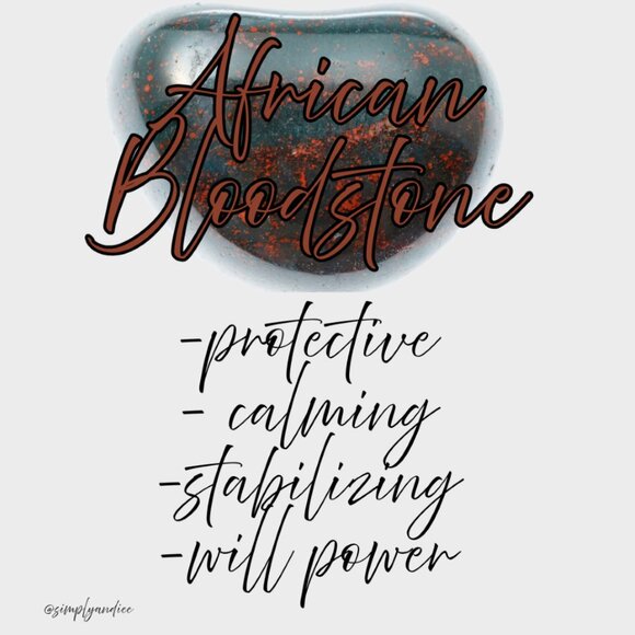 African Bloodstone Crystal Tower Vent Clip - Picture 4 of 4